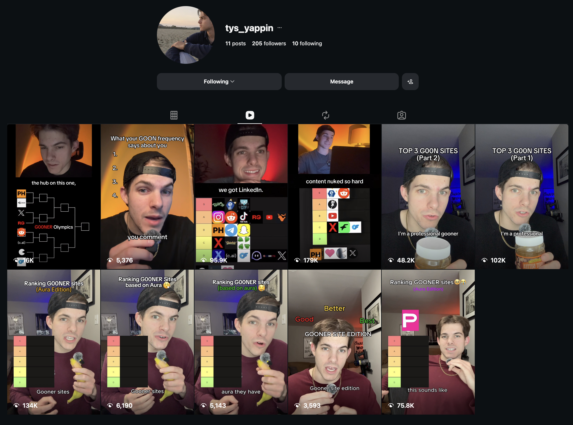 Instagram Campaign Grid @tys_yappin